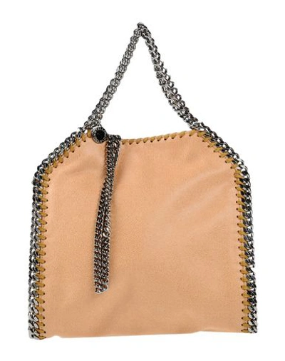 Shop Stella Mccartney Handbags In Ocher