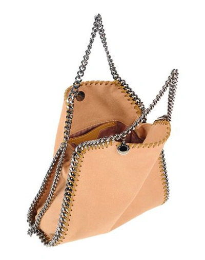 Shop Stella Mccartney Handbags In Ocher