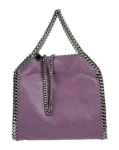 Shop Stella Mccartney Handbag In Purple