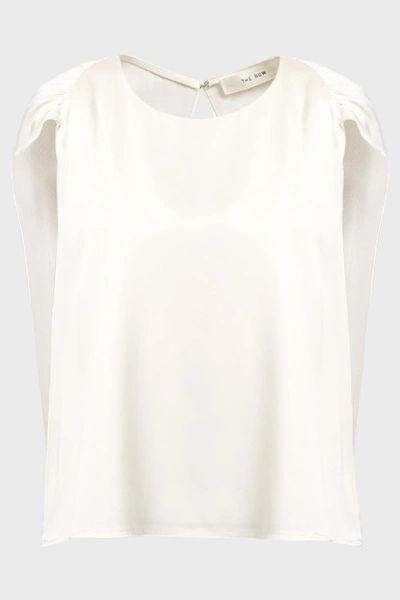Shop The Row Ada High-low Silk Top In White