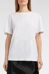 HELMUT LANG Embellished Printed Cotton-Jersey T-Shirt