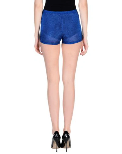 Shop Balmain Shorts & Bermuda In Bright Blue