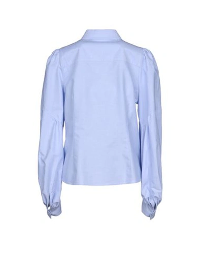 Shop Marc Jacobs Shirts In Sky Blue