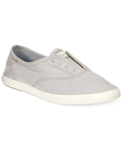 Shop Keds Women's Chillax Laceless Sneakers Women's Shoes In Drizzle Gray