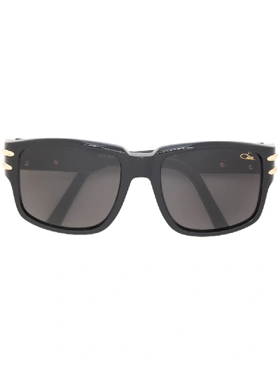 Shop Cazal Oversized Sunglasses - Black