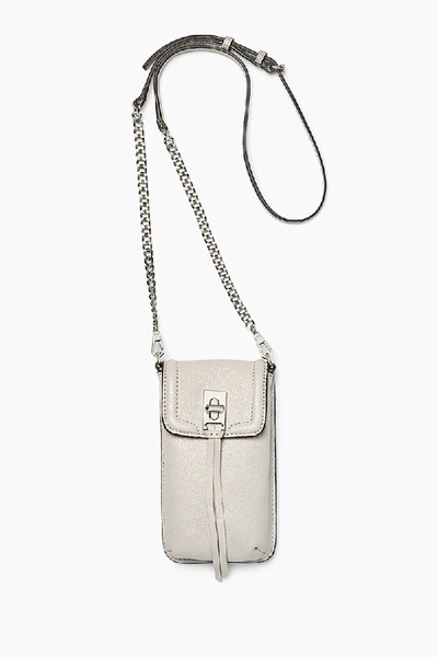 Shop Rebecca Minkoff Darren Phone Crossbody In Putty