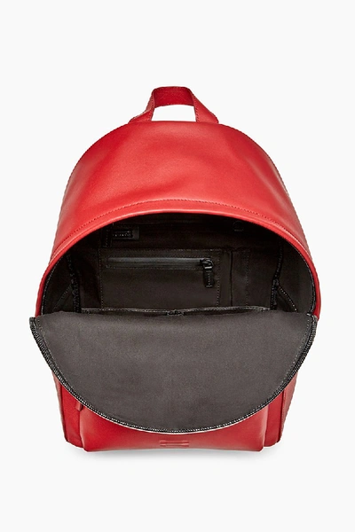 Shop Rebecca Minkoff Red Leather Ace Backpack |  In Red Lacquer