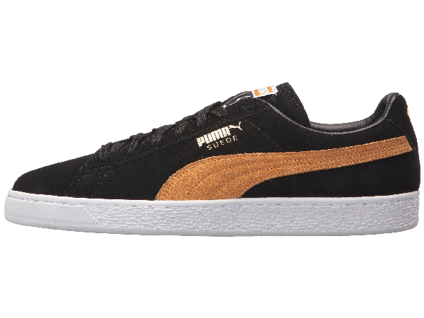 puma suede classic black and gold