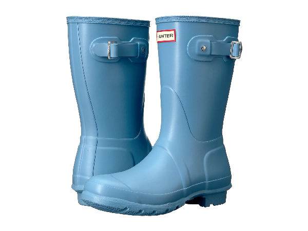 pale blue hunter boots
