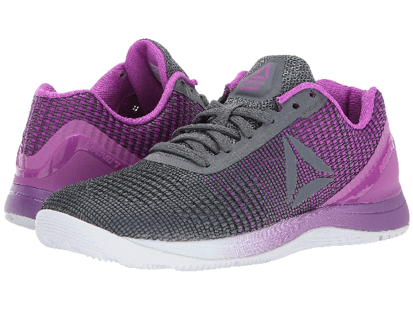 purple reebok crossfit shoes