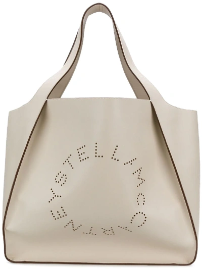 Shop Stella Mccartney 'stella' Handtasche - Nude In Neutrals