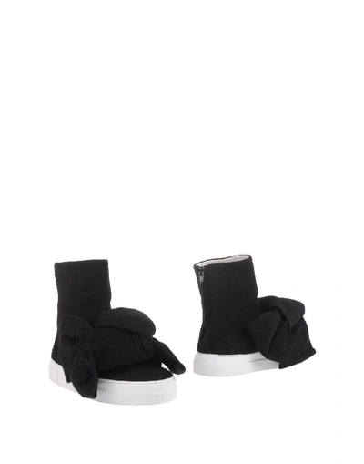 Shop Joshua Sanders Joshua*s Woman Ankle Boots Black Size 10 Textile Fibers