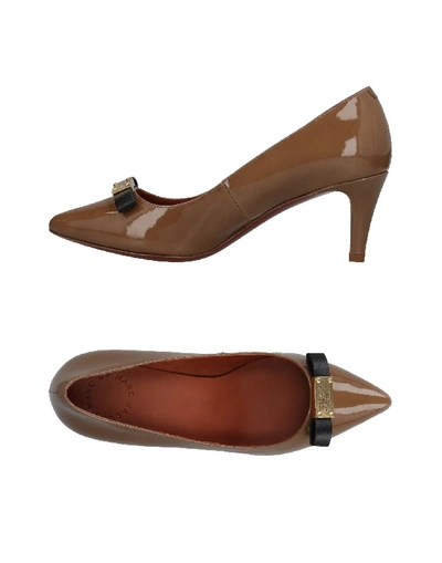 Shop Marc By Marc Jacobs Pumps In Camel