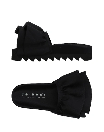 Shop Joshua Sanders Joshua*s Sandals In Black