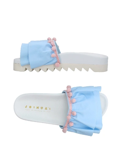 Shop Joshua Sanders Joshua*s Sandals In Sky Blue