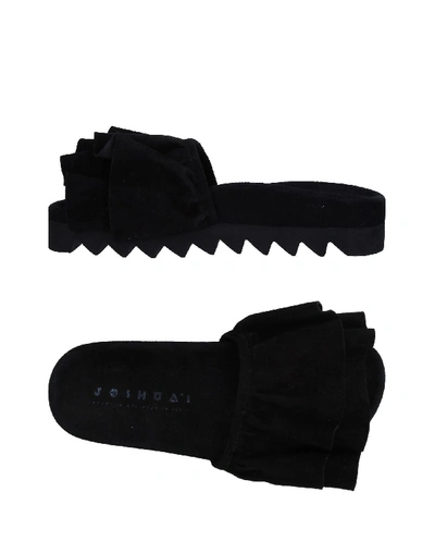 Shop Joshua Sanders Joshua*s Sandals In Black