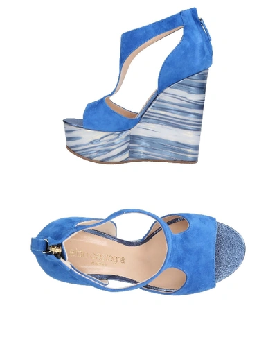 Shop Aldo Castagna Sandals In Bright Blue