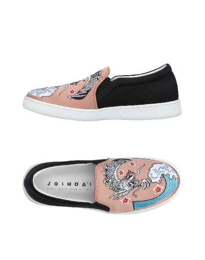 Shop Joshua Sanders Joshua*s Sneakers In Pastel Pink