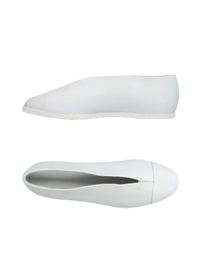 Shop Victoria Beckham Loafers In White