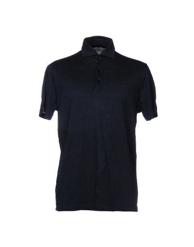 Shop Jeordie's Polo Shirt In Slate Blue