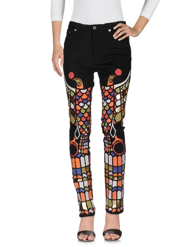 Shop Givenchy Denim Pants In Black