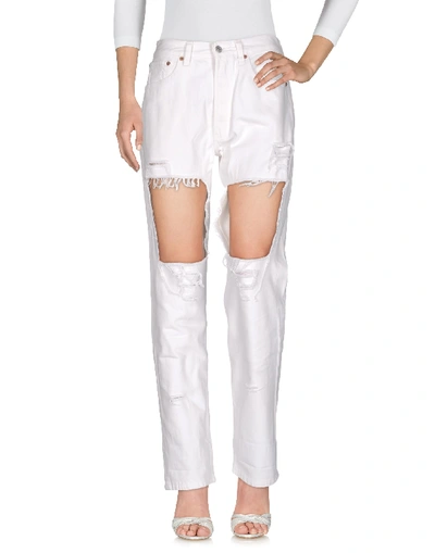 Shop Forte Couture Jeans In White