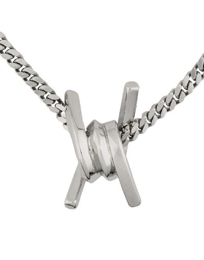 Shop Dsquared2 Necklace In Silver