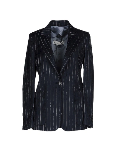 Shop Golden Goose Sartorial Jacket In Dark Blue