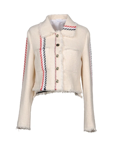 Shop Thom Browne In Ivory