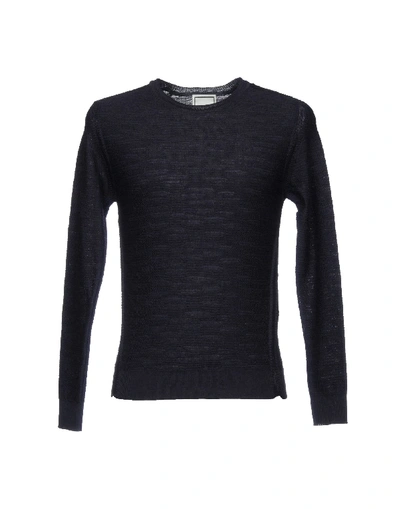 Shop Wooyoungmi Sweaters In Dark Blue