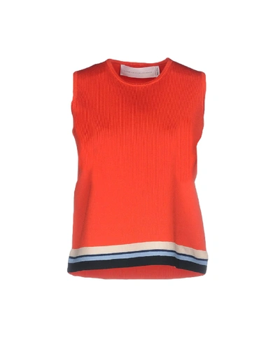 Shop Victoria Victoria Beckham Sweater In Red