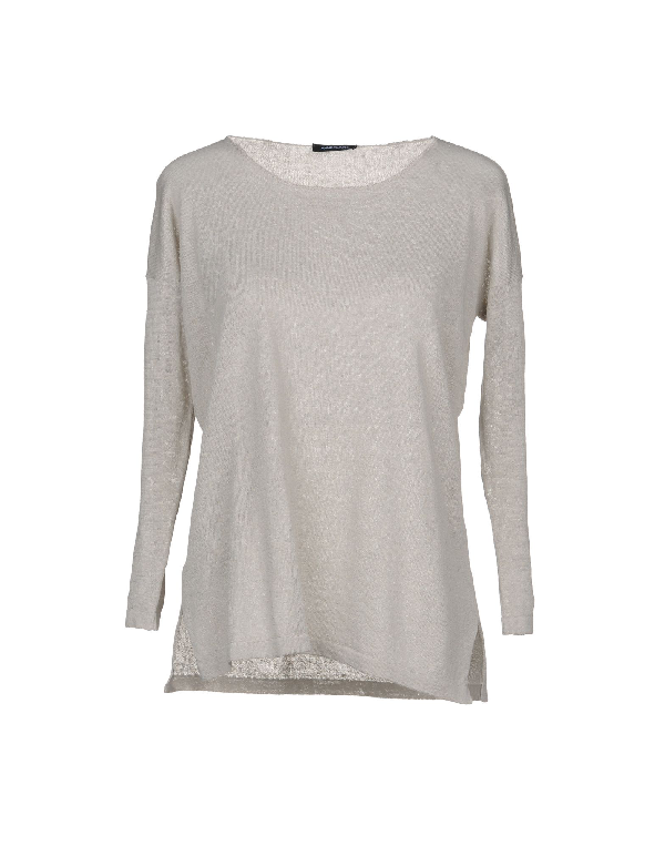 Anneclaire Sweater In Light Grey | ModeSens