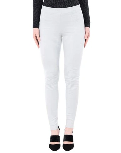 Shop Wolford Leggings In Light Grey