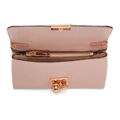 Shop Sophia Webster Pink Blythe Wallet Bag In Rose