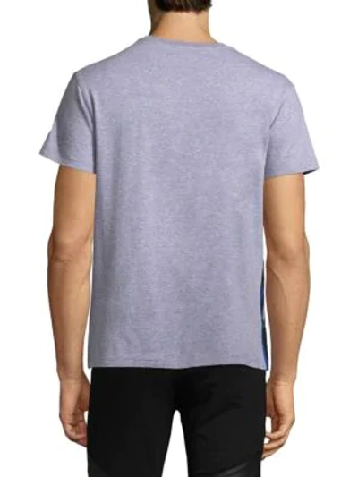 Shop Versace Jeans Allover Graphic T-shirt In Grey