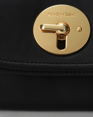 See By Chloé Lois Leather Shoulder Bag In Black | ModeSens