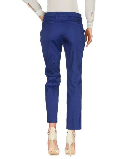Shop Prada Casual Pants In Blue