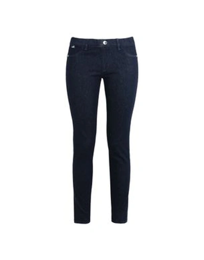 Shop Love Moschino Jeans In Dark Blue