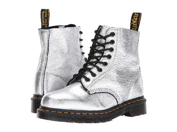 dr martens pascal silver