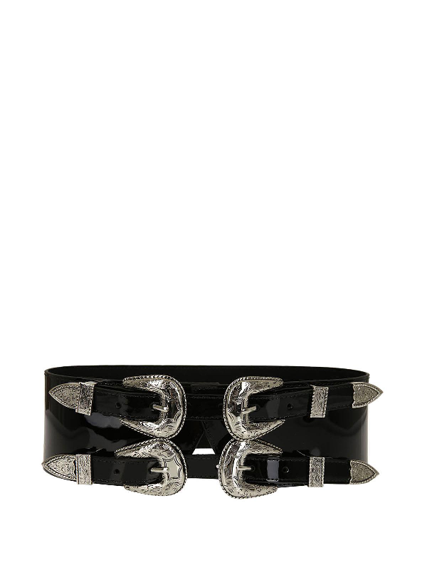double buckle waist belt