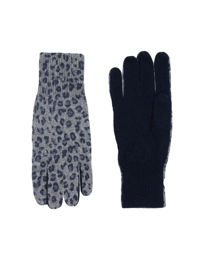 Shop Autumn Cashmere Gloves In Grey