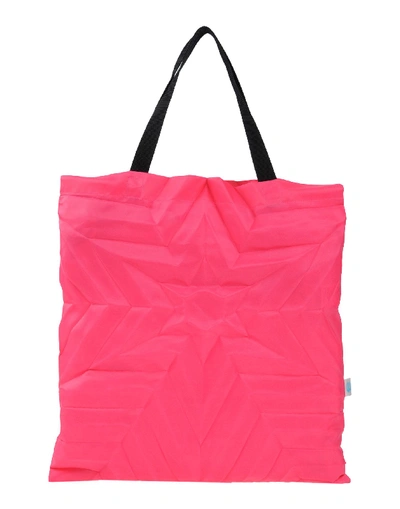 Shop Issey Miyake Handbag In Fuchsia