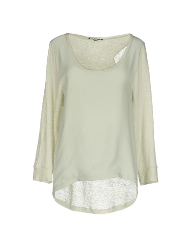 Shop Jet Set T-shirts In Light Green