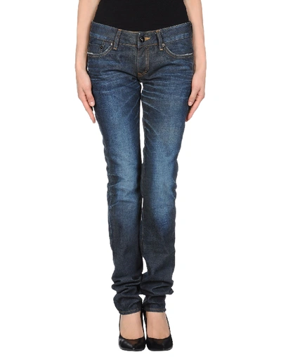 Shop Prps Denim Pants In Blue