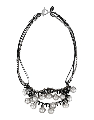 Shop Venna Necklace In Silver