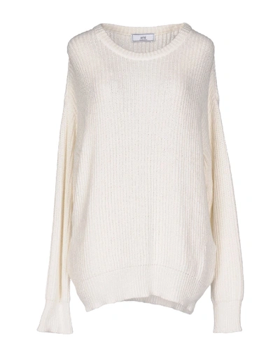 Shop Ami Alexandre Mattiussi Sweater In White