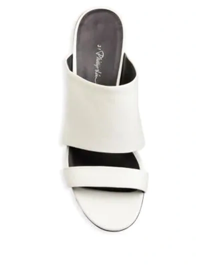 Shop 3.1 Phillip Lim / フィリップ リム Cube Leather Sandals In White