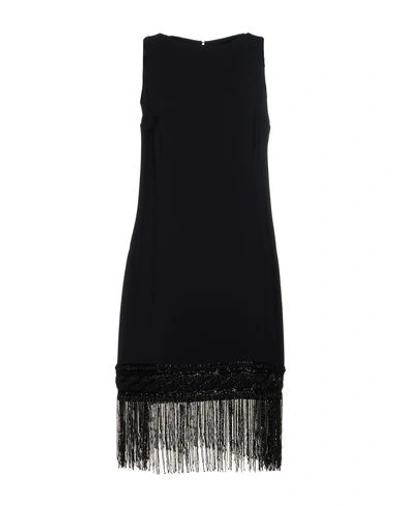 Shop Amen Couture Short Dress In Black