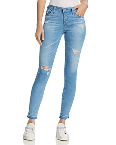 Shop Ag The Legging Vinte Ankle Jeans In 20 Years Freshwater Destructed