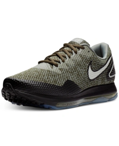 Nike Men's Zoom All Out Low 2 Running Sneakers From Finish Line In Cargo  Khaki/ Light Bone/ Black | ModeSens